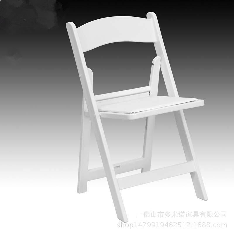 厂家直销 欧式折叠椅 靠背塑料椅办公椅活动会场餐厅简约便携椅子