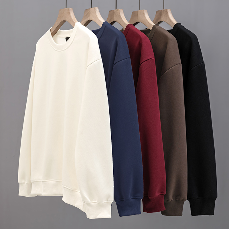 重磅加绒加厚长袖圆领卫衣男女款