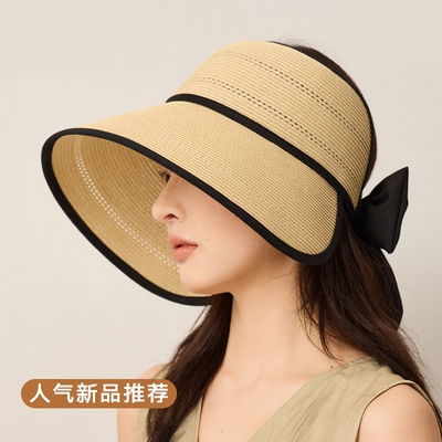 巨好看的防晒帽夏季草编