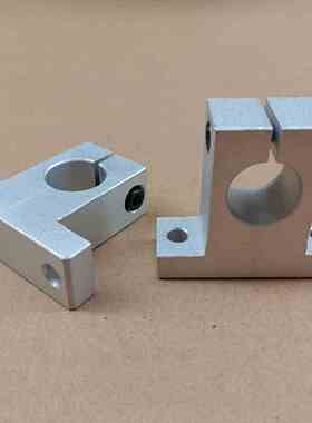 直线光轴立式承导轨道滑块动杆光杆固定支架法兰轴承支座SK151718