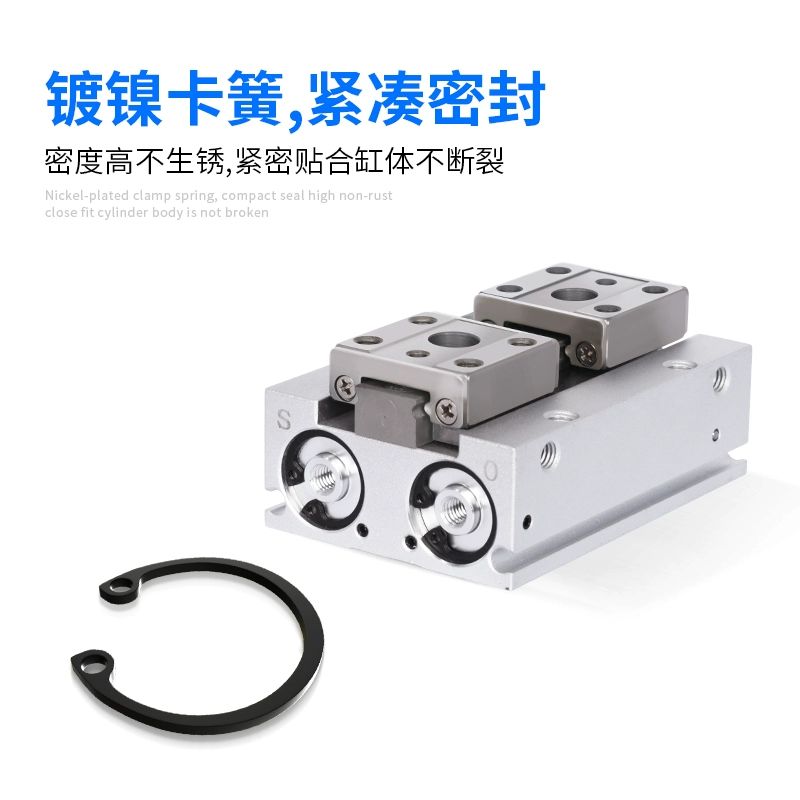 SMC平行手指滑台气缸MHF2-8D/HDF/12D/16D/20D/D1/DR/D2/D1R/D2R