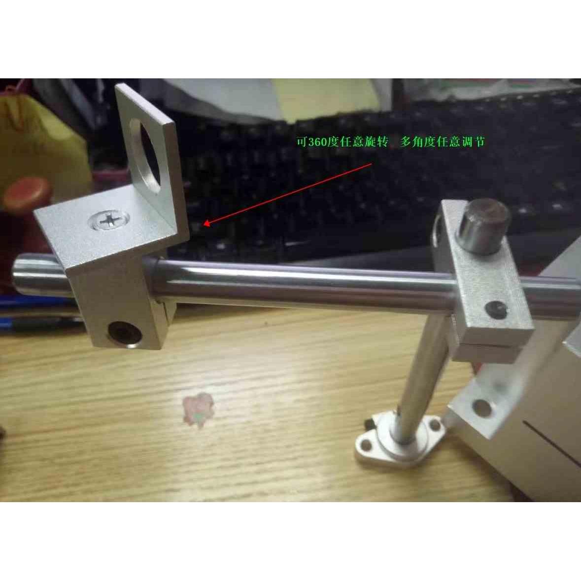 多角度任意调节光电开关支架接近开关支架任意调节传感器安装支架图片