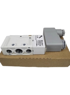A.K气动元件电控换向阀电磁阀PM502 BM502 AC220V DC24V二位五通