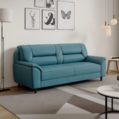 沙发科技布现代轻奢客厅简约办公三人位小户型免洗布艺沙发组合