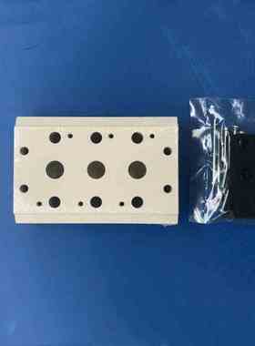 亚德客3V300电磁阀底座阀板汇流板300M-2F/3F/4F/5F/6F/7F/8F