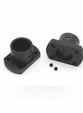 45钢加厚加长止动螺丝型导向轴支座方法兰固定座STHCBNL STHCNL