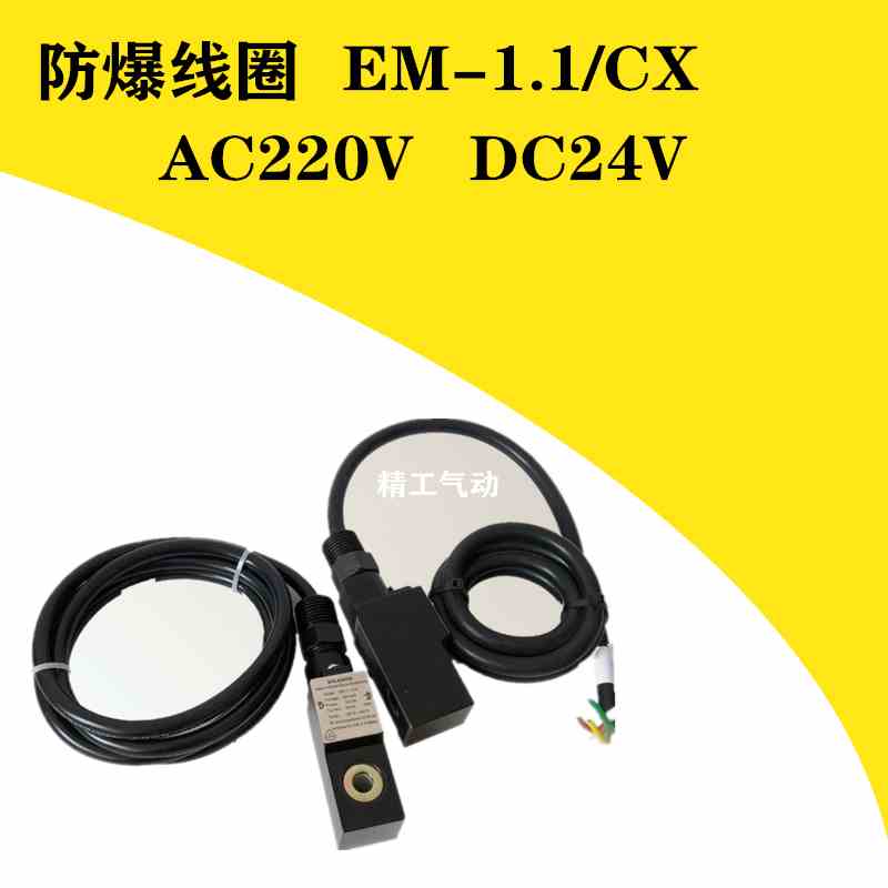 气动控制阀EXMBII电磁阀防爆线圈EM-1.1/CX-EM551090-MS/EM551091