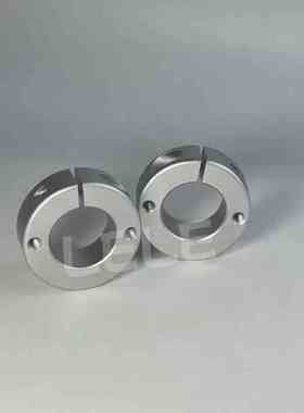 固定环双通孔双螺纹开口型SCSW12 16 20光轴环套侧面带安装孔夹紧