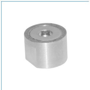 BMK51-D13带座磁铁内螺纹调整可调节带座磁铁内牙带座螺丝磁铁座