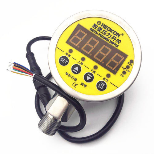 不锈钢数显压力开关数显压力表控制器双组继电器MD-S828E耐震