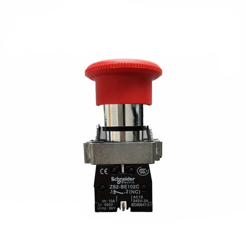 开山博莱特葆德汉钟螺杆式空压机急停开关常闭ZB2-BE102C紧急按钮