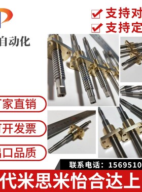 微型滑动b丝杠MSSRA/MSSRW/MSSR/MSSRN4 6 8 10 12 15梯形丝杆螺