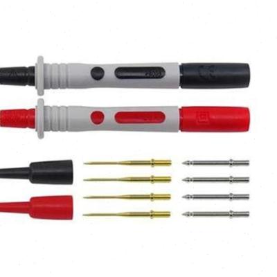 万用表表笔特尖极细可拆多功能测试E探针通用N型汽修探头指针刺破