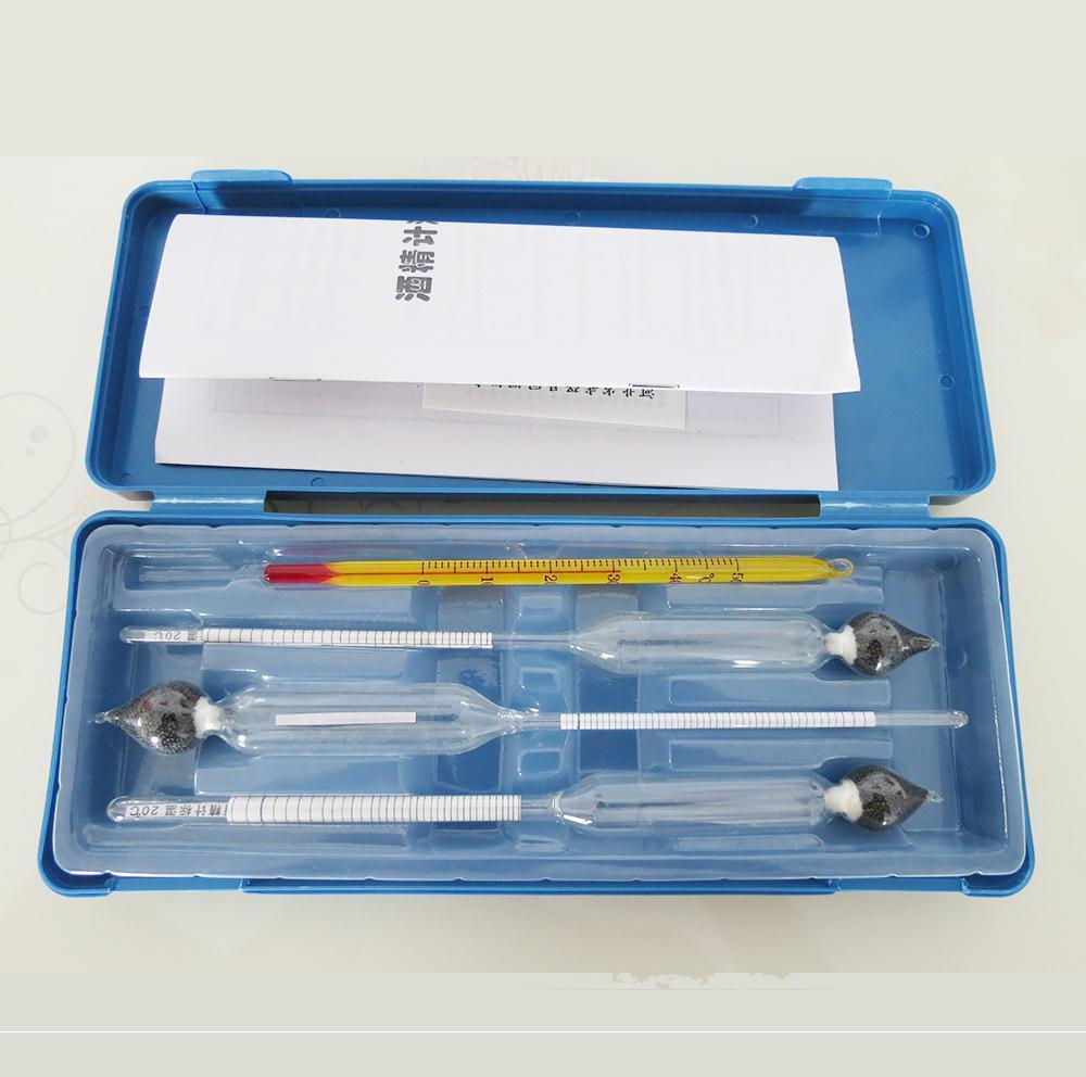 酒精计测量仪高精度纯度家用测度盒装白酒测试浓度精准测量计仪表