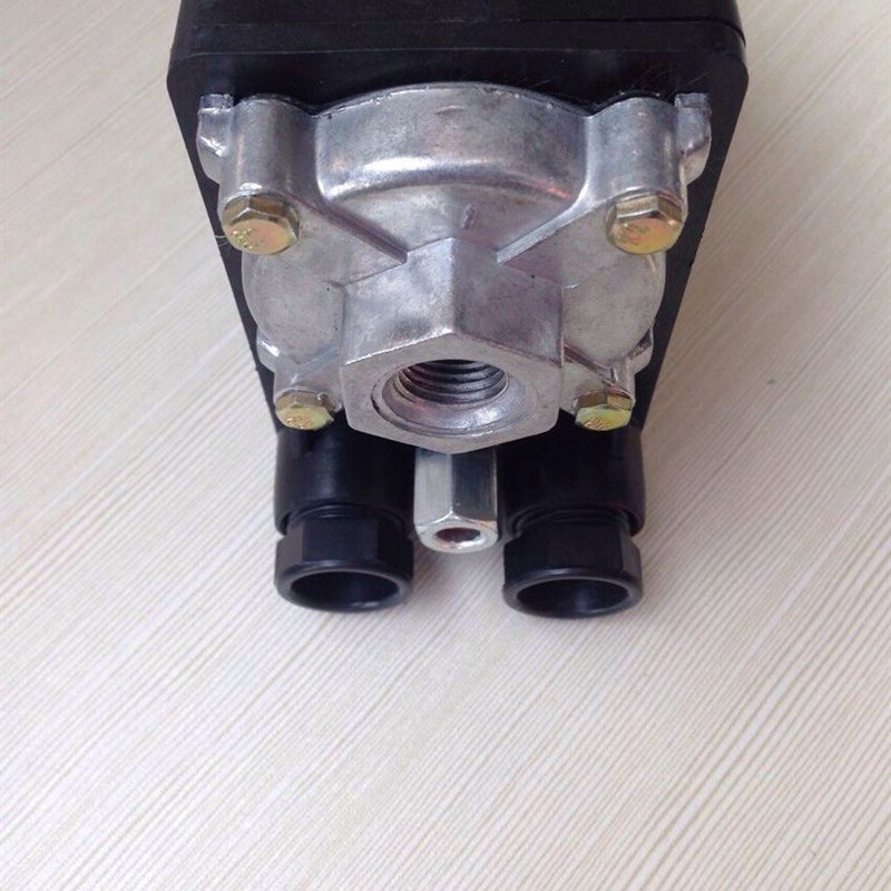 上海捷豹静音无油空压机380V三相0.5-0.8Mpa1/4单通气压开关