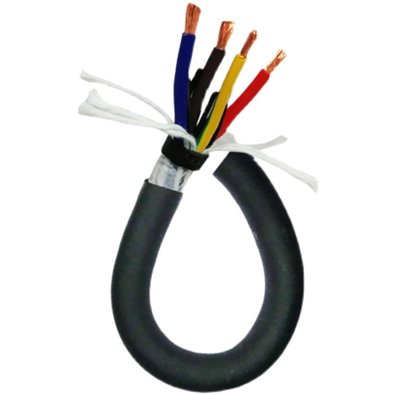 TRVV高柔性拖链电缆2n芯3芯4芯5芯2.5/4/6/10/16平方耐弯折电源线