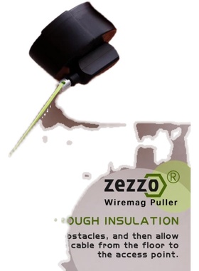 电线网线磁性串线拉m线器电工穿线器管道暗线穿管器引线器Zezzo
