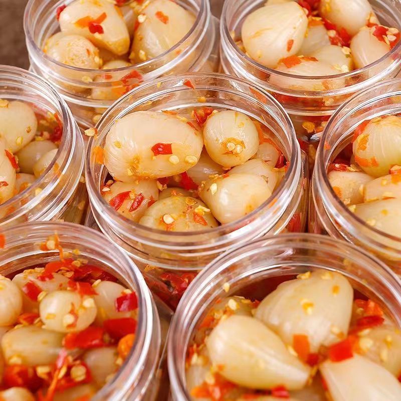 酸甜辣藠头云南特产下饭菜荞头新鲜农家荞头农家自制腌制泡菜咸菜