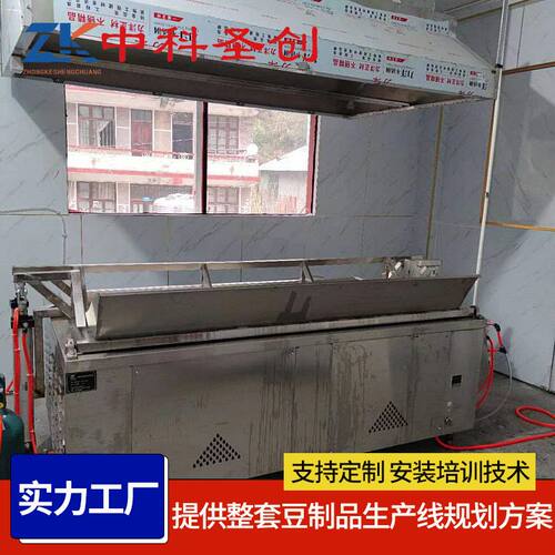 油炸锅商用液化气 豆制品厂用自动升降油炸锅流水线 豆腐泡设备