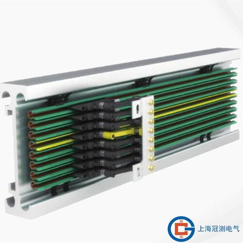 流水线滑触线集电器供应JD80AC型双杆双头集电器C型滑触线