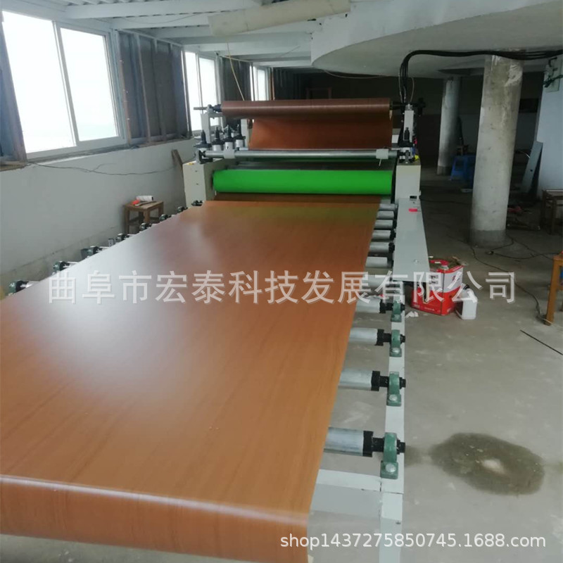 1320型pvc贴纸机免漆纸优质贴面机水热溶胶贴膜机环保木工机械