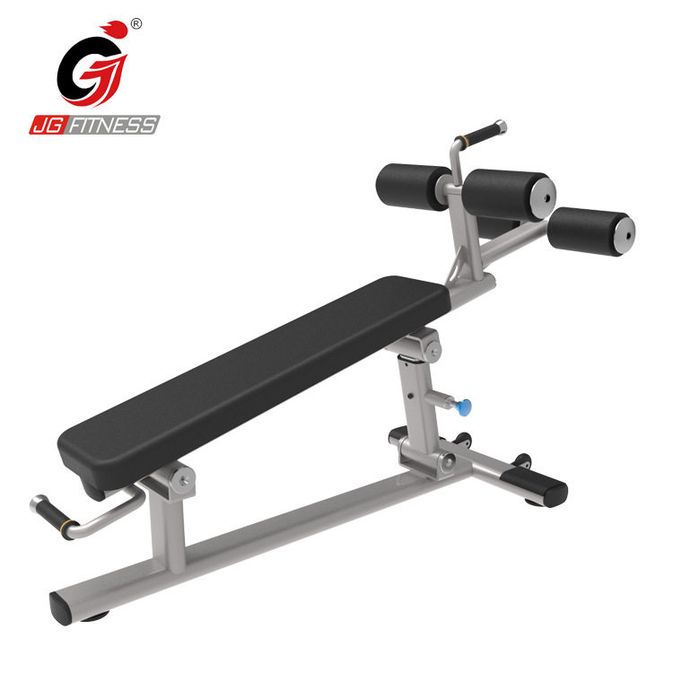 可调腹肌板商用仰卧起坐健身卧推凳折叠哑铃凳健身房便携高密度