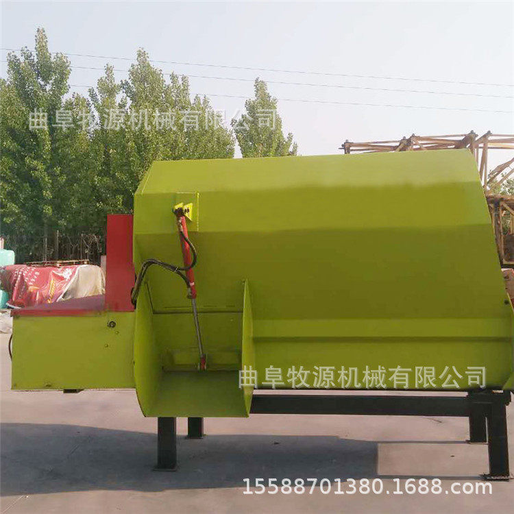 内蒙大型卧式草料搅拌一体机厂家大型秸秆粉碎饲料搅拌机价格
