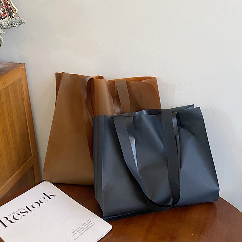 服装店手提袋高档磨砂塑料袋子女装装衣服用袋子礼品购物袋子定制