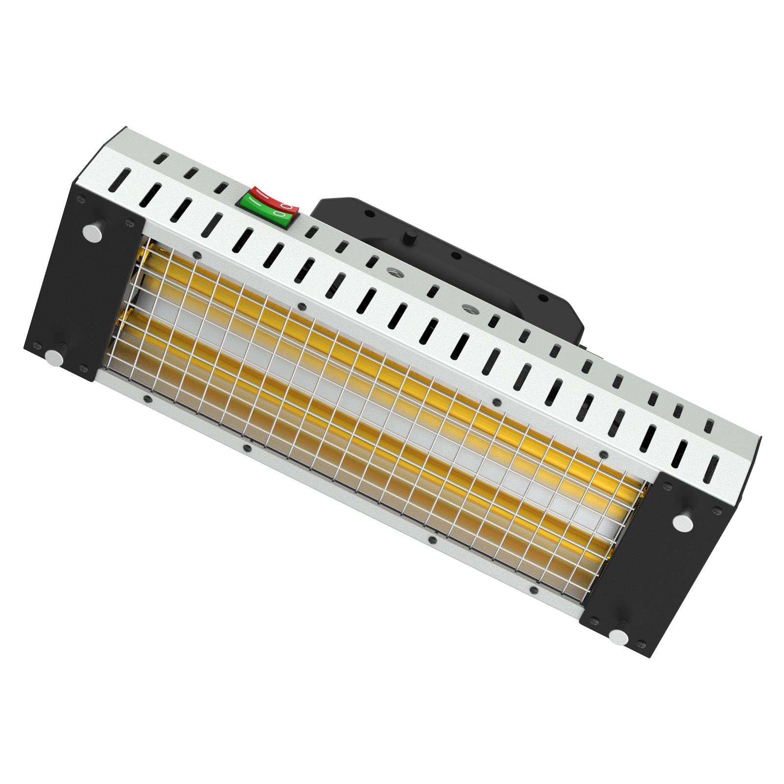 2KW红外汽车烤漆灯烤漆房喷漆烤灯手持油漆镀晶修补大功率