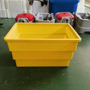 华社源头布草车干湿布洗涤漂染500L酒店洗衣房服务滚塑清洁车