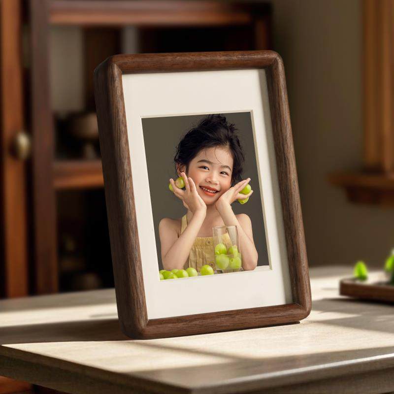 黑胡桃木榫卯相框摆台洗照片做成6 7 8寸10高级感实木画框定 制di,金属材料及制品,金属加工件/五金加工件,淘宝优惠券,粉丝福利购,淘宝优惠卷