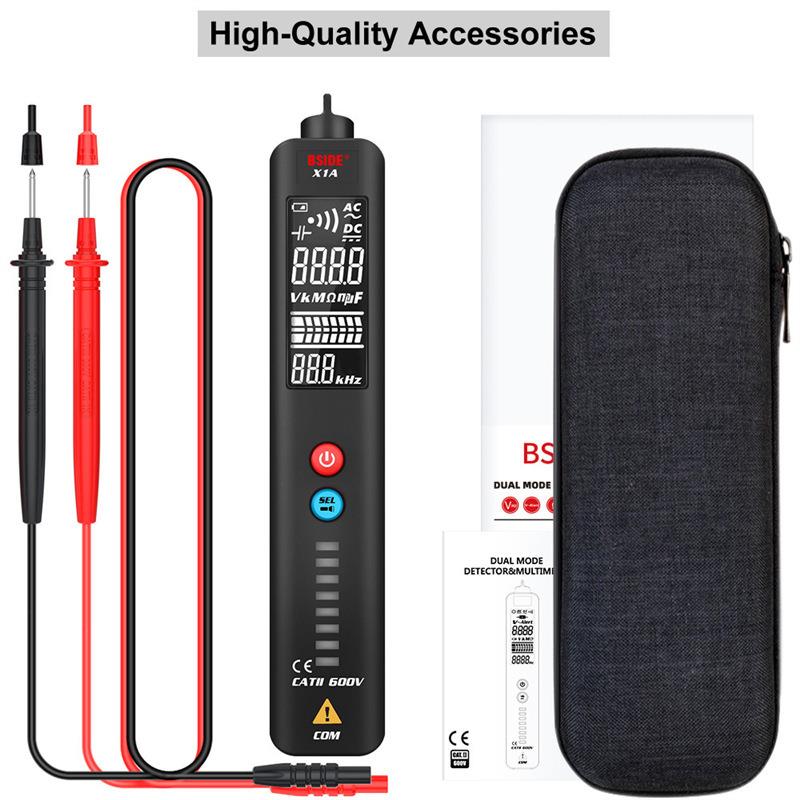 X1A无需换挡智能万用表数字高精度全自动电工自动量程防烧表