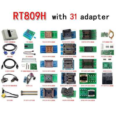 Original RT809H Universal Programmer with 11 adapter IFIX