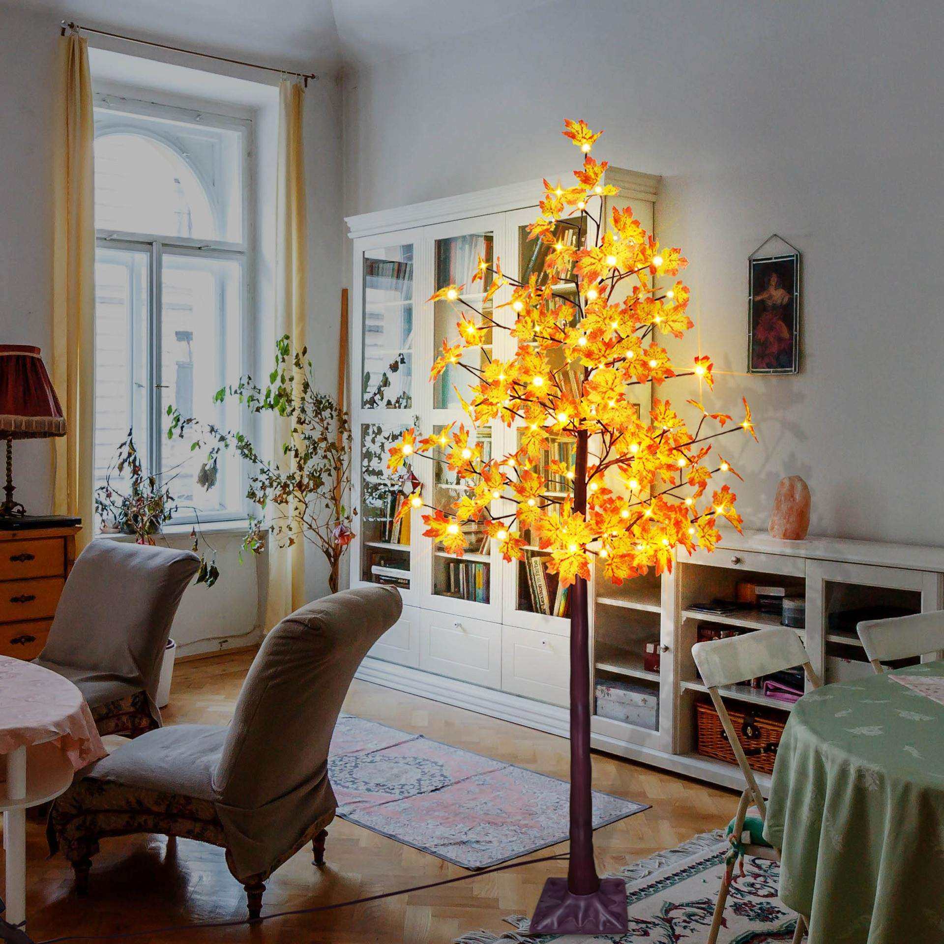 功能变压器常亮带闪太阳能板仿真枫叶LED树灯庭院景观户外灯带1.8,金属材料及制品,金属加工件/五金加工件,淘宝优惠券,粉丝福利购,淘宝优惠卷