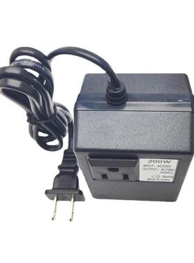 100V200W美规电压转换器 220V转100V变压器 自耦变压器100V