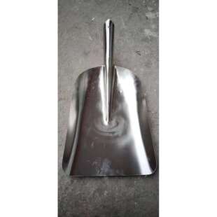 不绣钢煤锹 铁锹头 上菜锹 大铁锹不锈钢大板锨白钢锹