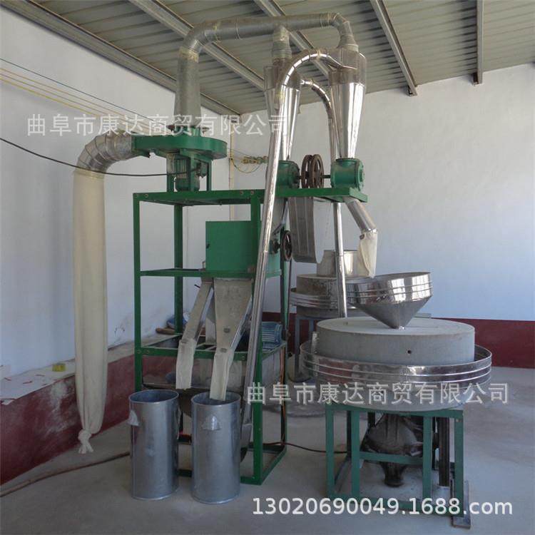 80型60型电动石磨面粉机 大米黄豆磨粉机 天然石材豆浆豆腐机