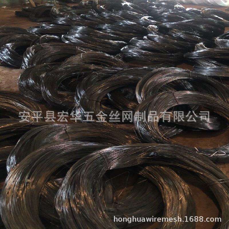 （铁丝工厂，出口质量，价格低廉）9#黑铁丝，黑退火铁丝，软黑丝