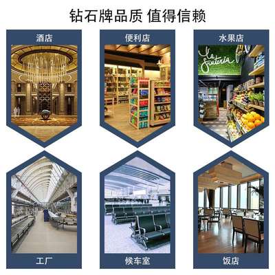 钻石牌强风风幕机商用商场静音门头门口餐饮店超市商铺专用风帘机