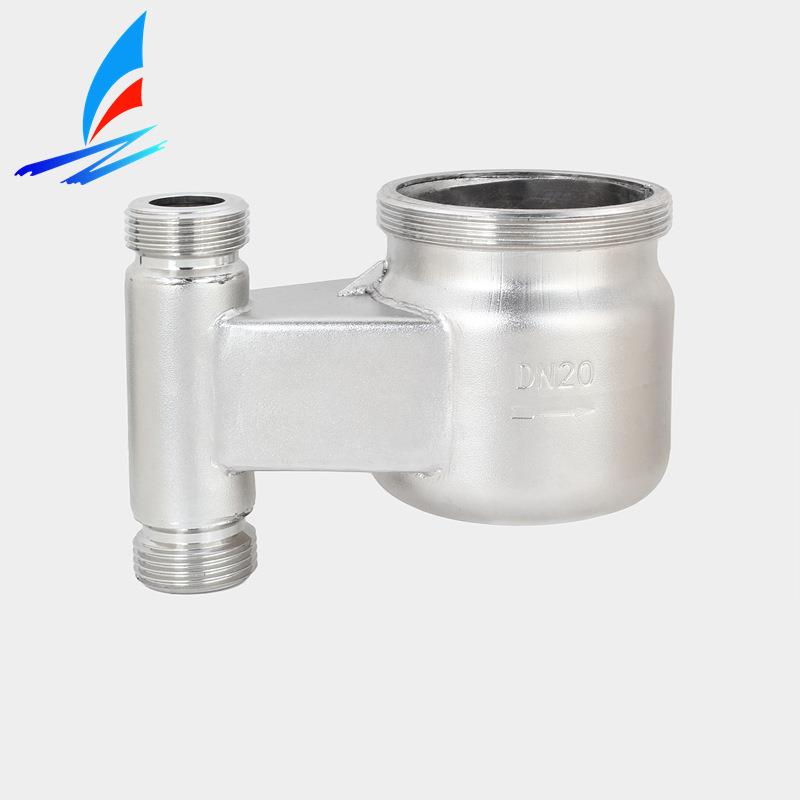 展帆焊接立式表壳 不锈钢水表配件表壳表罩仪表壳体