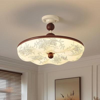 宋代美学灯卧室吊灯中古风餐厅书房灯美式复古2025新款灯具