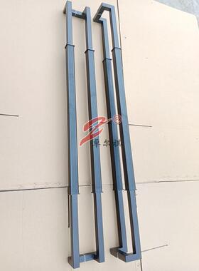 玻璃门拉手玫瑰金钛金现代不锈钢黑色有框门大门把手酒店实木扶手