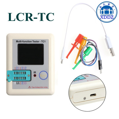晶体管测试仪 LCR-TC 全彩屏图形显示 成品 LCR-T7 T4 TC