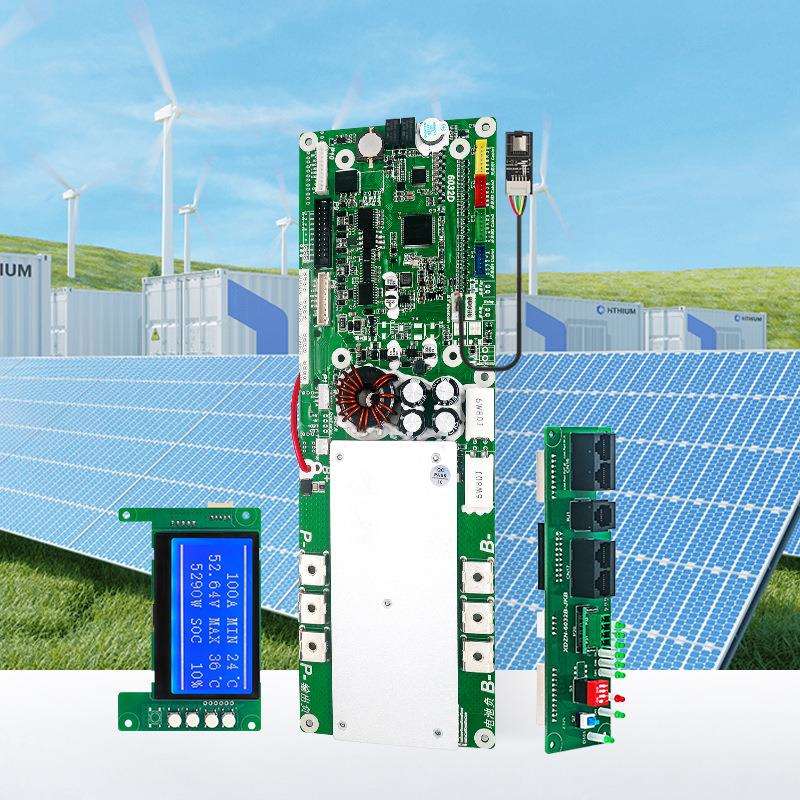 拓达通家庭储能8串-16串100A-200A三元/铁锂智能通讯锂电池保护板