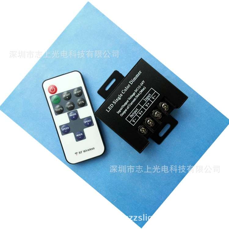LED无线RF调光器/亚克力灯箱广告牌发光字PWM数字调光开关 36A