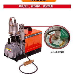 新勇士高压充气泵30mpa电动微型打气机电电动充气泵高压水冷30MPA