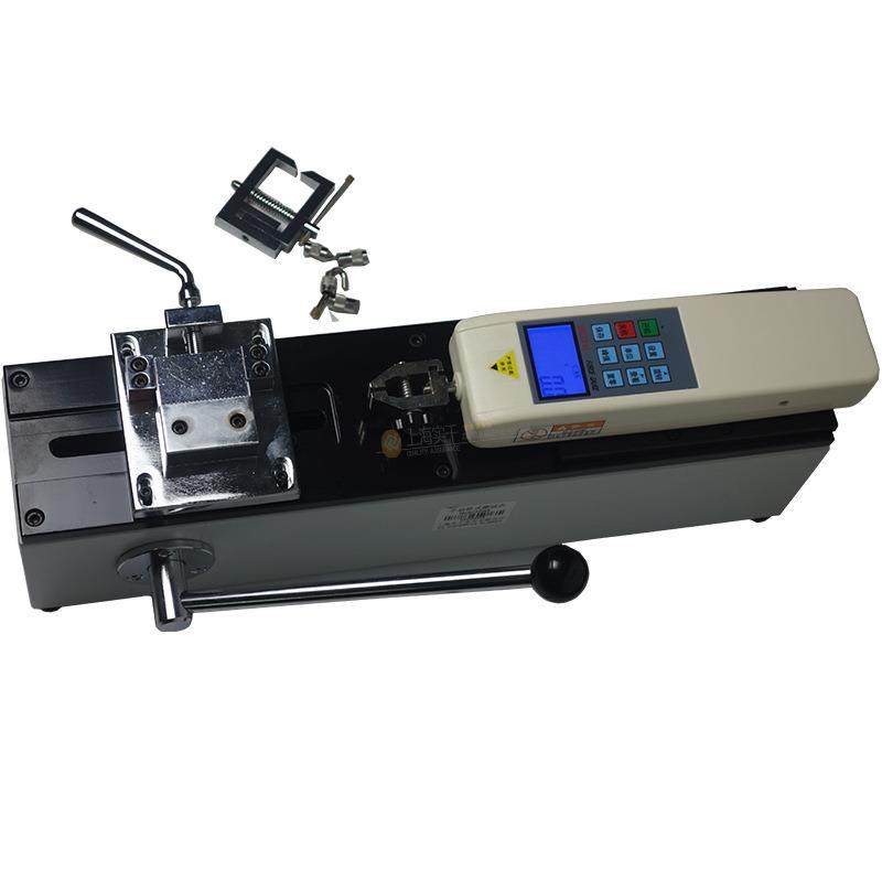 焊接端子拉力测试台 卧式数显式推拉力测试台 手动推拉力计测试台