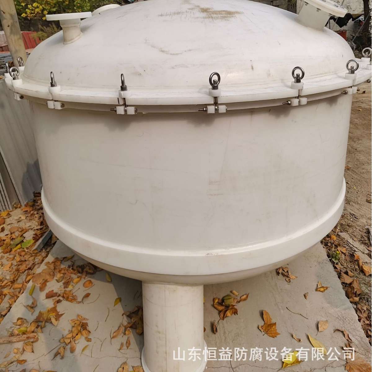 山东恒益PP真空过滤槽 PP真空抽滤桶 塑料真空抽滤槽 聚抽滤桶