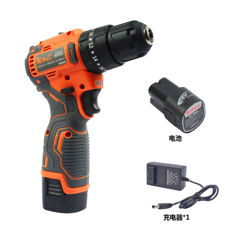 无刷锂电钻小钢炮迷你多功能家用手持大功率手电钻机充电动螺丝刀