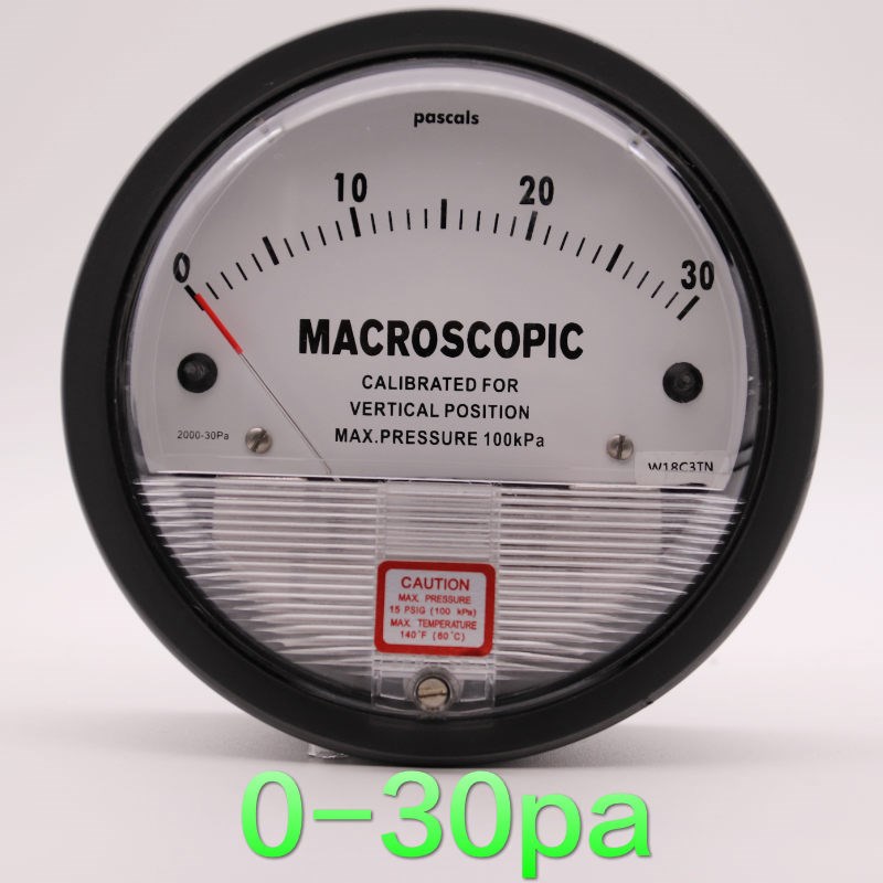 机械微压差表差压表空气洁净室微压表压差计风压表负压病房表养殖
